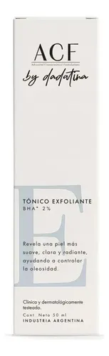 Acf Dadatina Tonico Exfoliante Facial Acido Salicilico Local