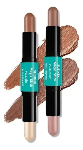 Susikeki Contour Stick Set Doble Extremo Maquillaje Rostro