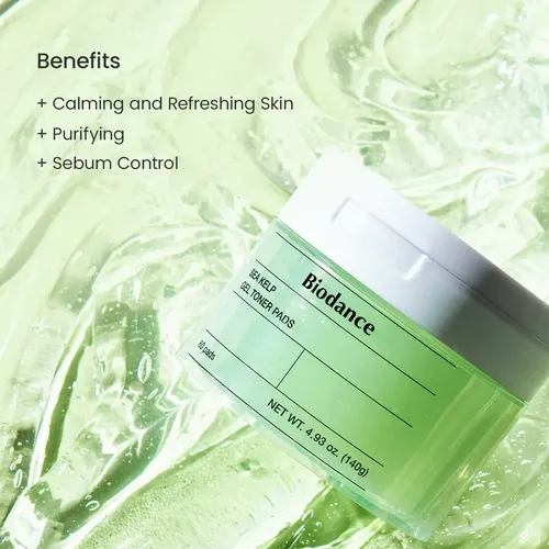 Biodance K-beauty Sea Kelp Gel Toner Pads X60u