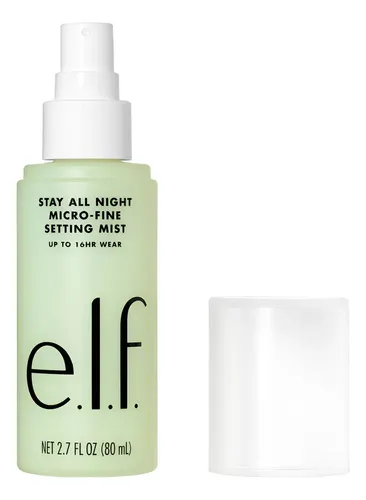 E.l.f Spray Fijador Maquillaje 80ml | Micro Fino E Hidratant Tono Del Primer Verde Claro