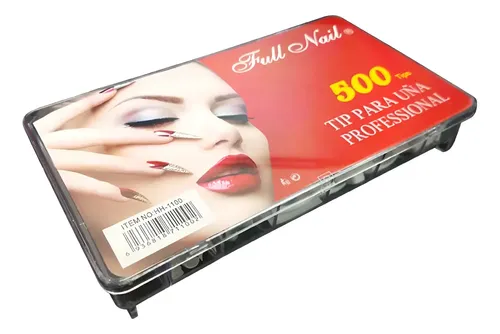 Full Nail 500 Tips Para Uñas Blancos