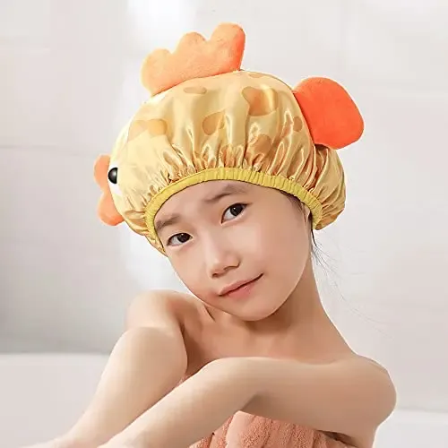 Gorro De Baño Kilofly, Impermeable, Reutilizable, Para Niños