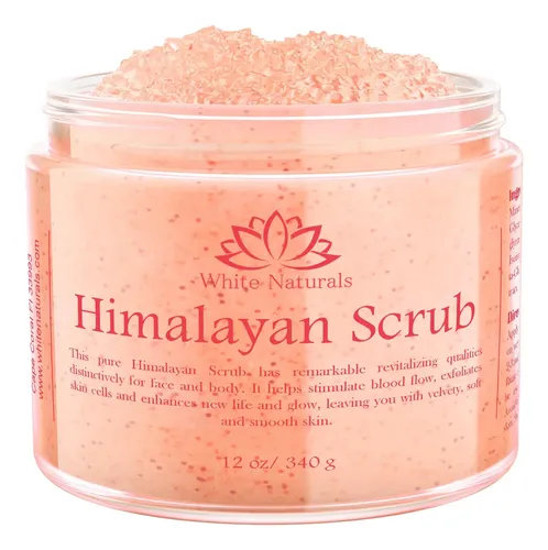 Exfoliante Corporal White Naturals Con Sal Del Himalaya 350