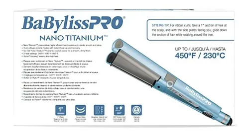 Babylisspro Nano Titanium 1 U Styler Color Azul