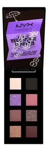 Nyx Paleta Sombras Wednesday The Nevermore Academy Merlina!