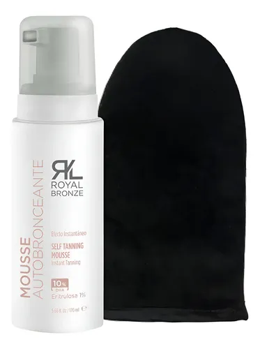 Kit Autobronceante Dha 10%+ 1% E Ultra Dark+ Aplicador Royal