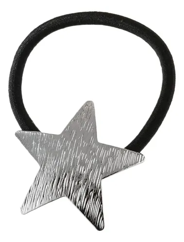 Diadema Elástica, Accesorio Para El Cabello, Color Plateado