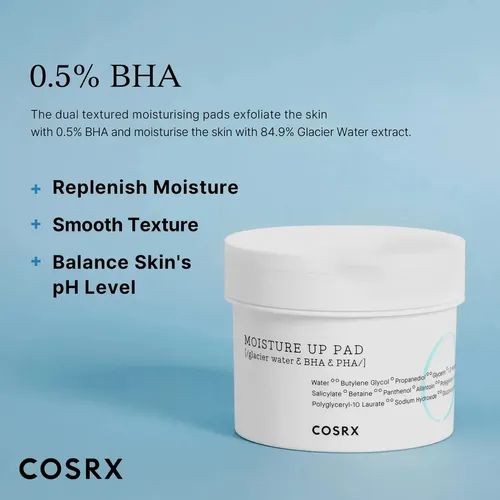 Almohadillas Tónicas Faciales Cosrx One Step Moisture Up, 70
