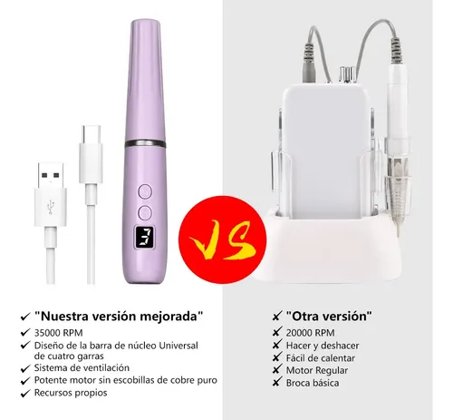 Fzh1 Taladro De Uñas Eléctrico Inalámbrico Lima De Uñas
