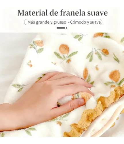 Gorro De Secado De Cabello Superabsorbente De Terciopelo Cor
