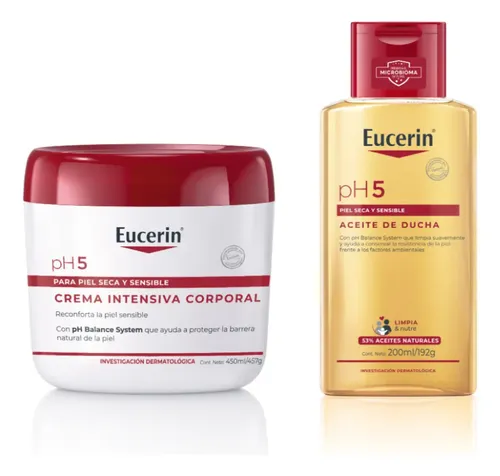 Eucerin Rutina Hidratación Corporal Fragancia Neutra