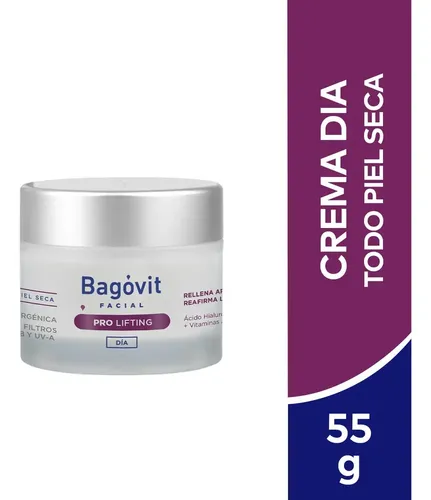 Crema Bagovit Facial Pro Lifting Dia Piel Seca 50grs Bagóvit