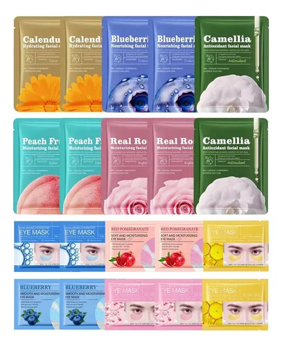 [20 Pack] Mascarillas Faciales Neecio