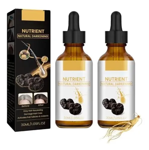 Sérum Capilar Shouwu Negro, Cuidado Herbal 2uds