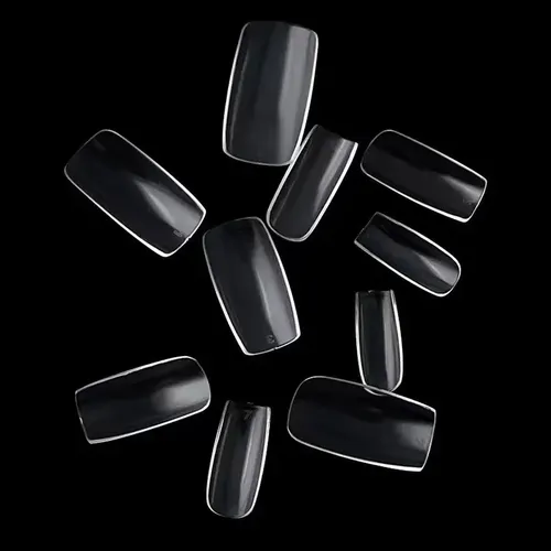 Tips Cuadrado Sistema Gel Caja X100pcs Ultra Fino Uñas