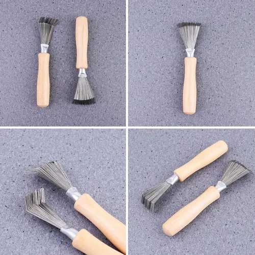 Set De 3 Peines Cepillo Para Cabello Y Peine Para Limpieza