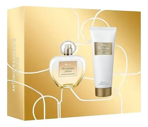 Set Perfume Her Golden Mujer 50ml + 75ml Banderas