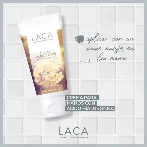 Crema Antiage Para Manos Con Acido Hialuronico – Laca X 70g