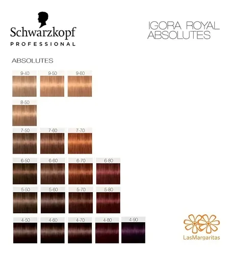 Tintura Schwarzkopf Professional Igora royal Absolutes tono 6-60 para cabello