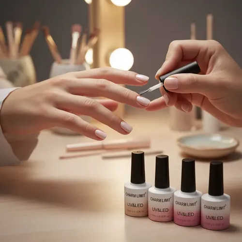 Kit Manicuria Semipermanente Charm Limit X 6 Gel Via Lactea