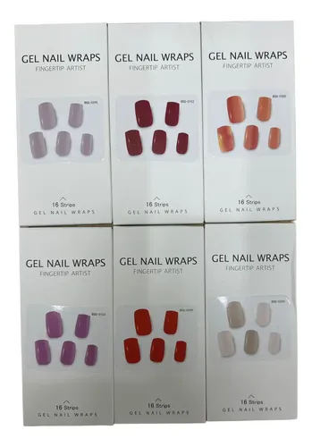 Sticker De Gel Autoadhesivos Nail Para Cabinas Uv Led