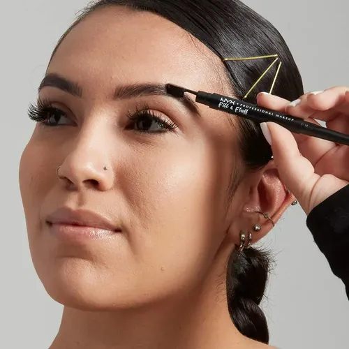 Lápiz Para Cejas Nyx Professional Makeup Fill Fluff