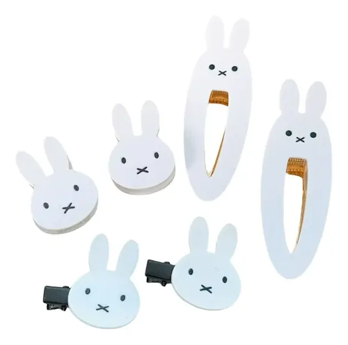 Pinza For El Pelo Kawaii Miffy En Forma De Horquilla E