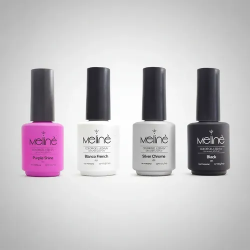 Esmaltes Semipermanentes Meline X 4 Unidades Nuevos Colores!