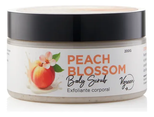 Exfoliante Corporal Vgreen Peach Blossom X 200 Grs