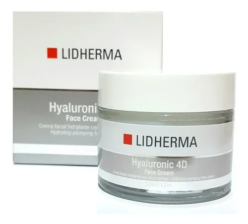 Hyaluronic 4d Face Cream Hialuronico Hidratante Lidherma