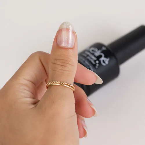 Esmalte Top Coat Con Glitter Meliné