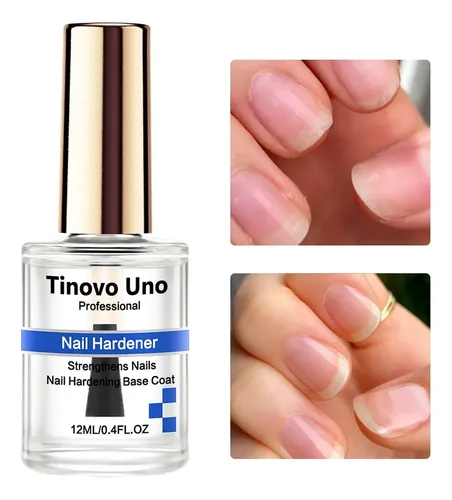 Endurecedor De Uñas Tinovo Uno De 12 Ml, Fórmula Avanzada Y