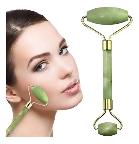 Rodillo Jade Masaje Piel Gaon Facial Tonificación Belleza