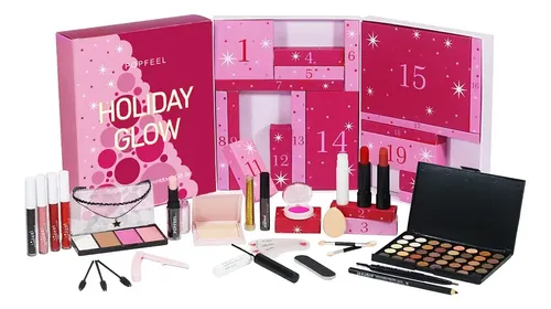 Wow003 Set Maquillaje 24 Pzs Regalo Navidad Y San Valentín