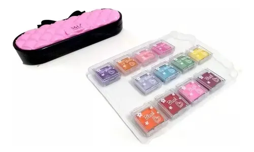 Set De Maquillaje Para Nenas S&lí Cosmetics Con Cartera