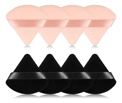 Esponjas De Maquillaje Rareius Triangulares 8 Unidades Súper