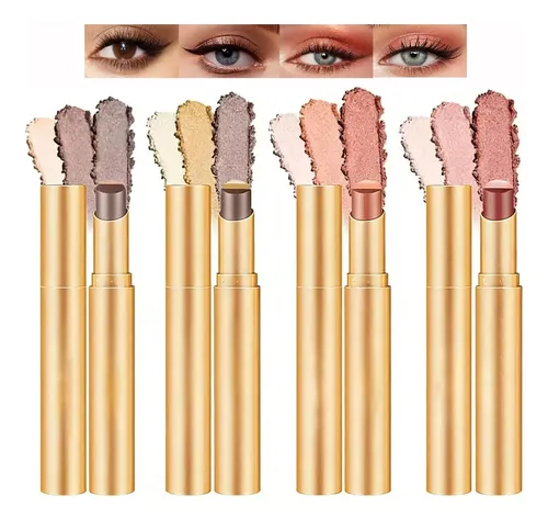 Conjunto De Sombras En Crema Petansy 4-pack 3 Colores