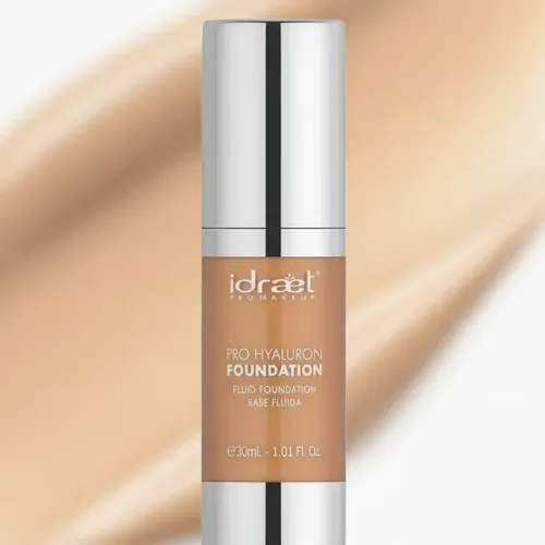Base Pro Hyaluron Foundation Hd Hipoalergénica 30ml Idraet
