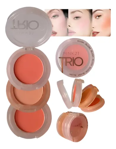 Pink 21 Rubor Trio Polvo