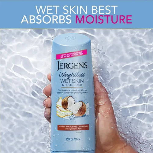 Crema Corporal Jergens Wet Skin Aceite De Coco 296ml