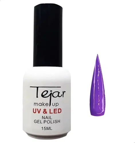 Esmalte Semipermanente Top Coat Matte Tejar Uv/ Led Color N 21 – Violeta
