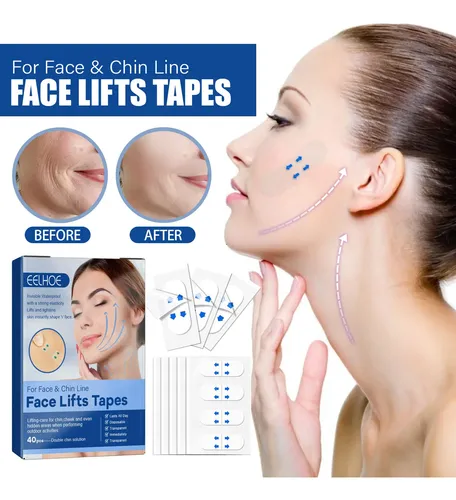 Parche Efectivo Para Estiramiento Facial Invisible, Línea
