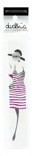 Lima Recta Estampada Diswald & Co Manicuría Profesional Uñas Gel 18cm