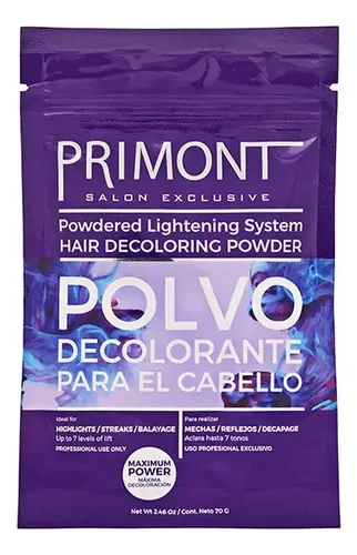 Polvo Decolorante X70g Primont