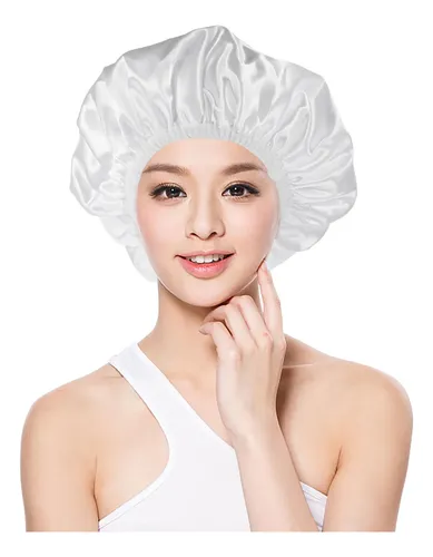 Gorro De Ducha Elástico Para Mujer, Gorro De Baño Reutilizab