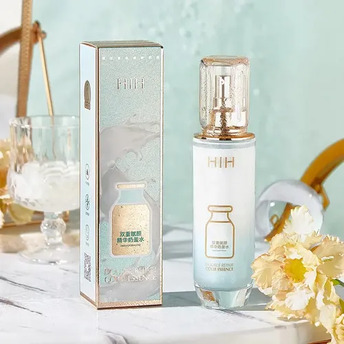 Hih Milk Cover Water Esencia Facial Niacinam Vitamina C Glow Mixta Día/noche