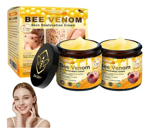 Crema Facial Con Veneno De Abeja 2x