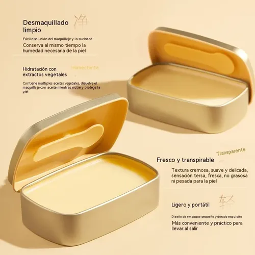 Bálsamo Limpiador Vegetal 3 En 1 Removedor De Maquillaje 85g