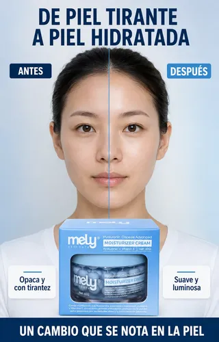 Crema Facial Mely Capsule Advanced Hidratante Reparadora 60g