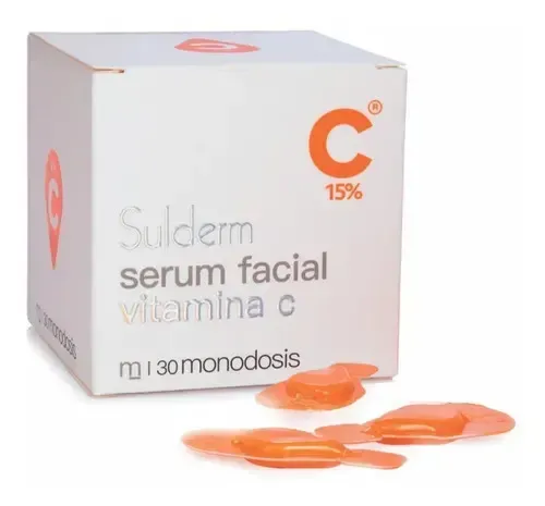 Sérum Vitamina C 15% Antioxidante Monodosis Sulderm 30 Unidades